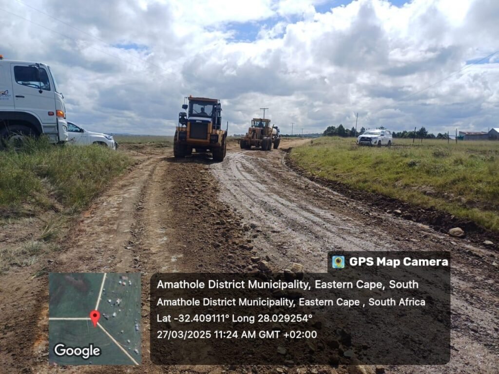 Construction of a road